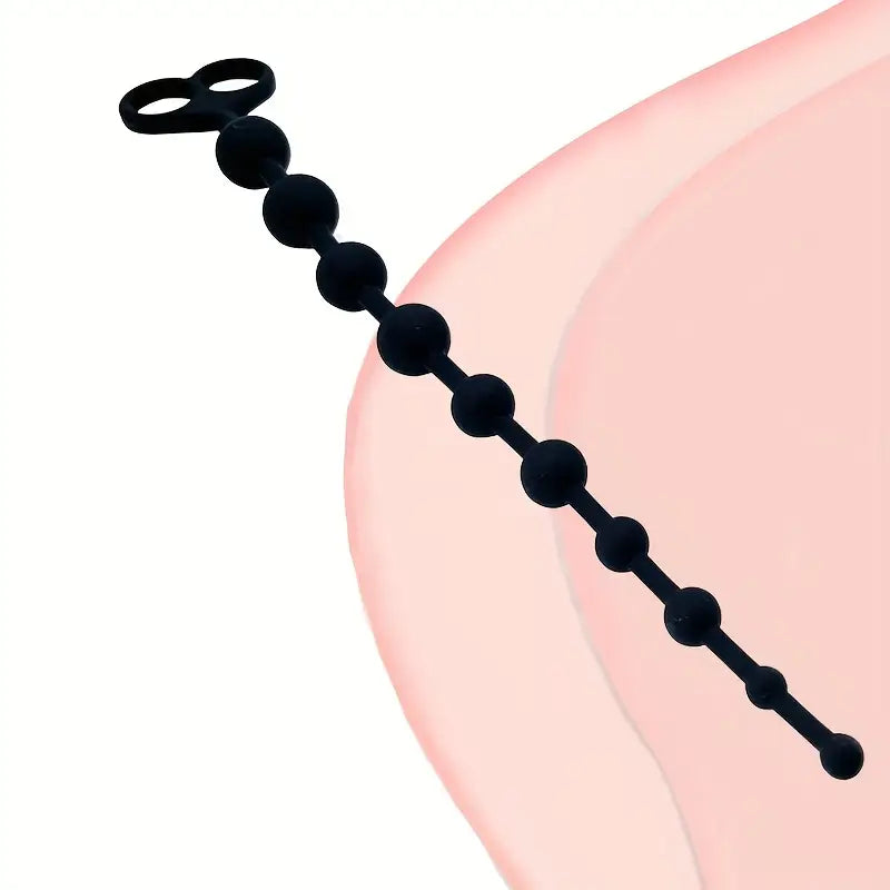 Super Long Silicone Butt Plug Multiple Types Backyard Pulling Bead