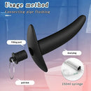 Silicone Hollow Water Filling Anal Plug Backyard Anal Dilator For Sex