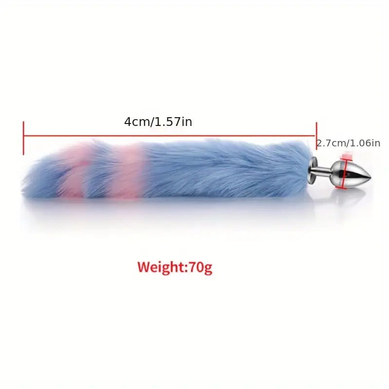 Fox Tail Butt Plug Erotic Toy For Women Men Beginners Adult Couples