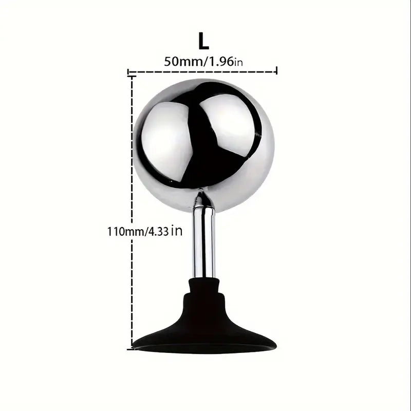 Adult Male/Female Butt Toy Metallic Hollow Super Lightweight Anus Plug