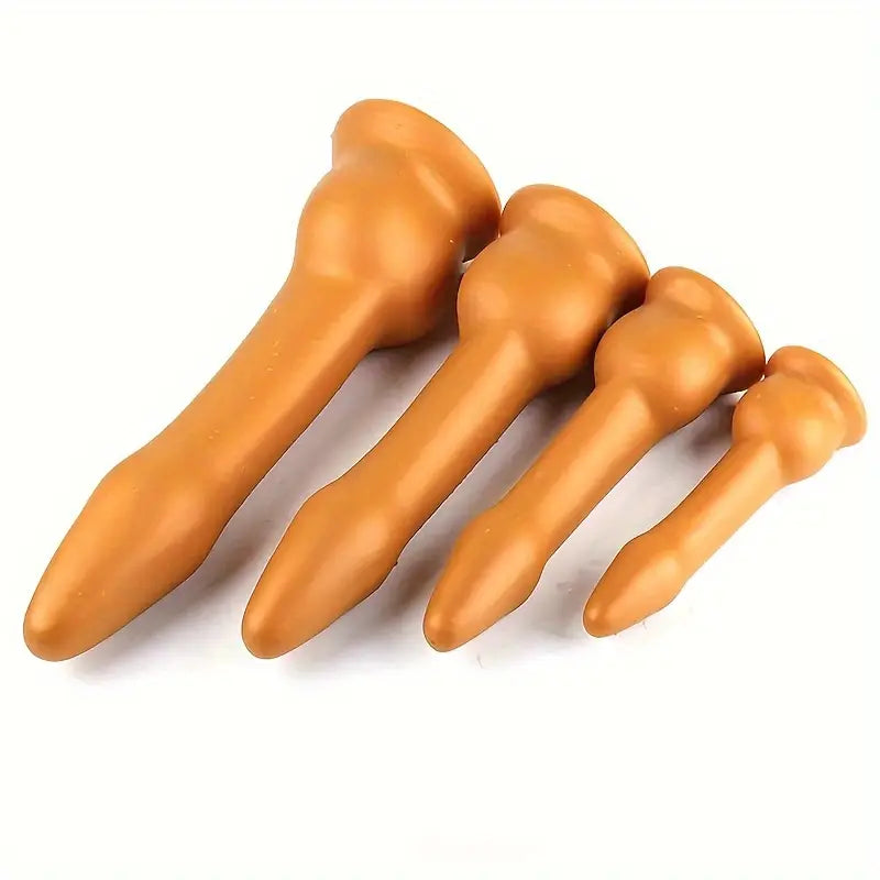 Liquid Silicone Anal Plug Dildo Butt Plug Dildo Sex Toy Anus Trainner