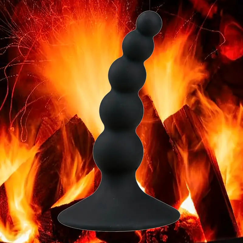 Anal Beads Butt Plug G-spot Soft Prostate Massager Vaginal Stimulation