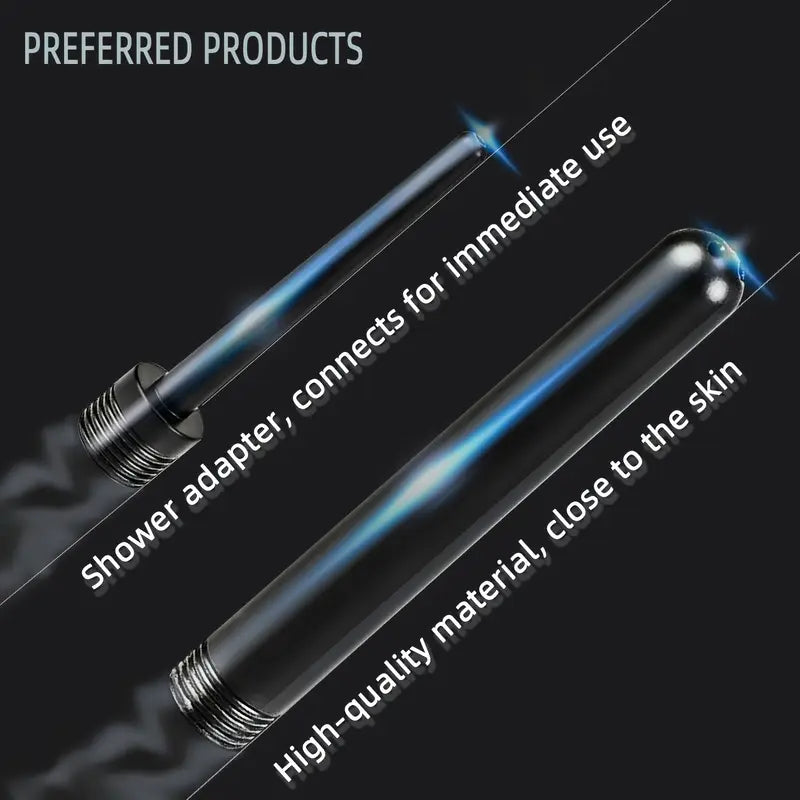 Handheld Enema Shower System Water Control Valve Portable Cleaning Kit