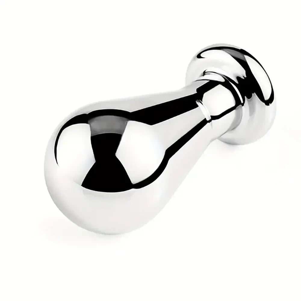 Unisex Metal Anal Plug Toy Sex Accessory For Anus Dilation Stimulation