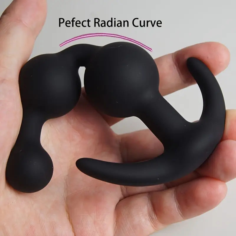 Silicone Anal Beads Balls Dilator Expansion Sex Toy Prostate Massager