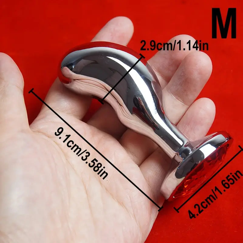 Anal Butt Plug Anal Training Coach Sex Toy Metal Steel Anal Plug Butt Plug