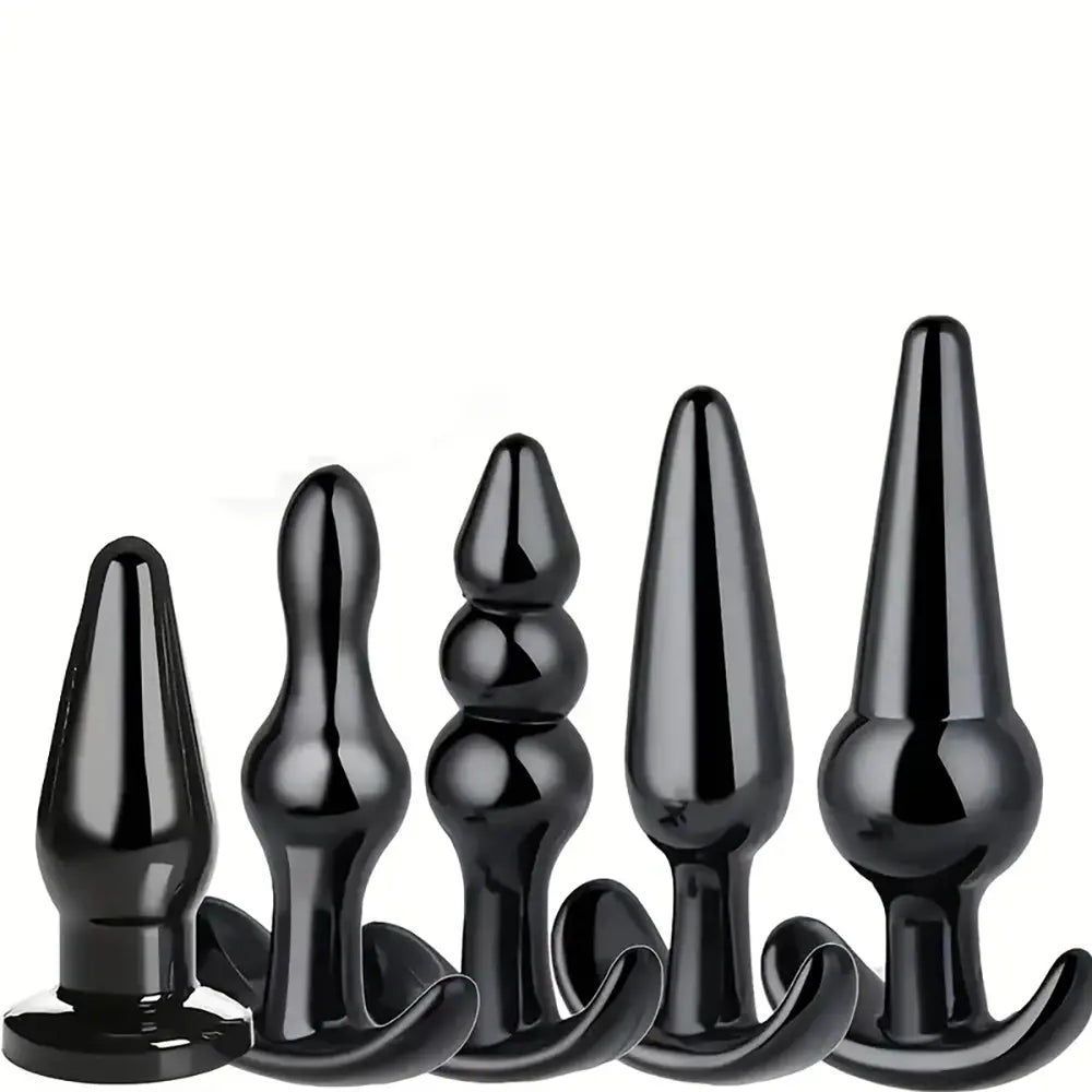 5pcs Anal Plug Set For Different Sensual Anal Sex Toy For Women