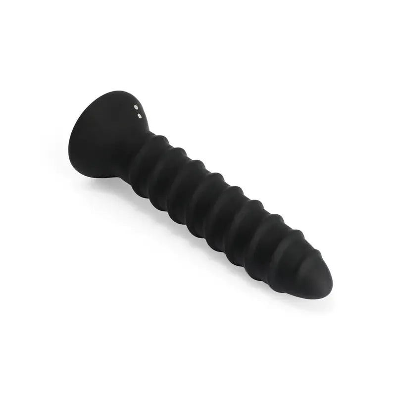Silicone Anal Dildo 10 Vibrating Nail Shape Butt Plug With Screw Thread