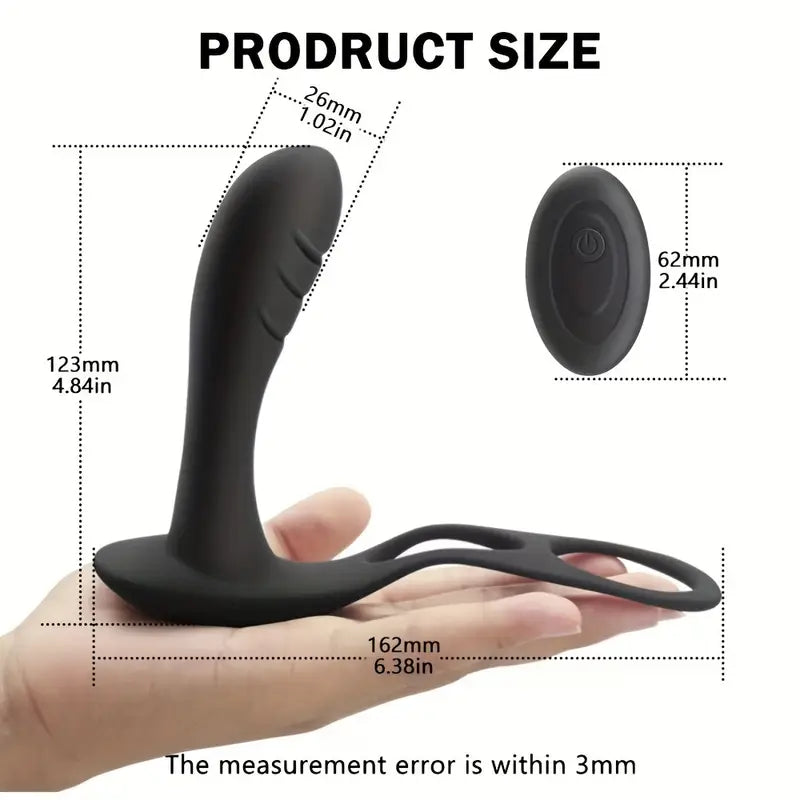 Male Massage Vibrator Wireless Remote Control Anal Massager Sex Toy