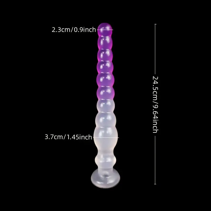 Pulling Beading Anal Plug For G-spot Posterior With Suction Cup