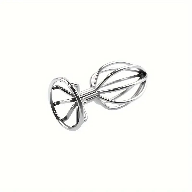 Pleasure Anal Plug Metal Expanding Prostate Massager Butt Plug For Men