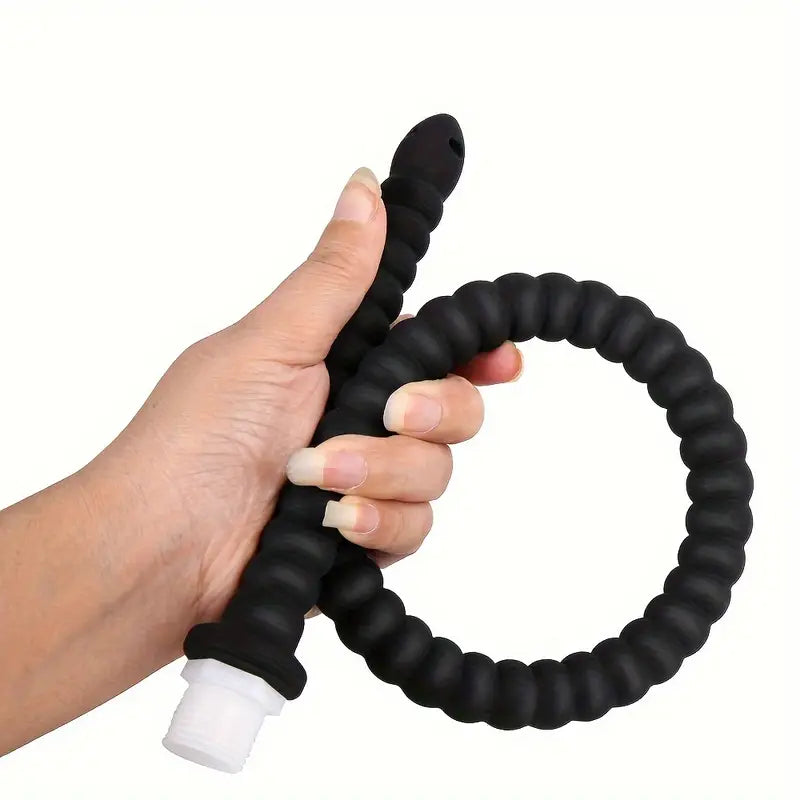 Silicone Pull Beads Gut Wash Hose Anal Dual-use SM Anal Irrigator