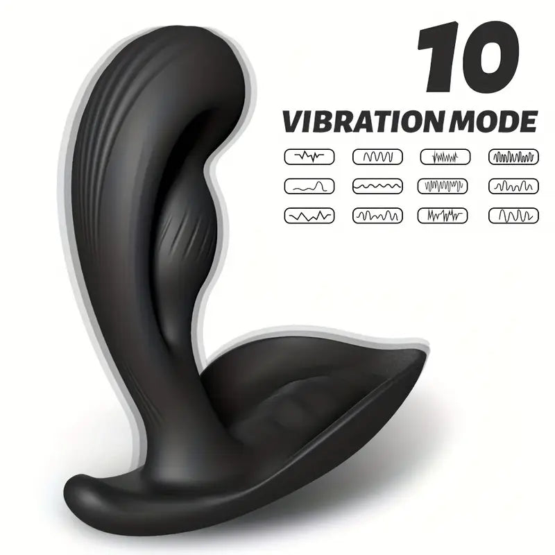 Male Prostate Massager Anal Plug Vibrator Protective Exercise Testicle