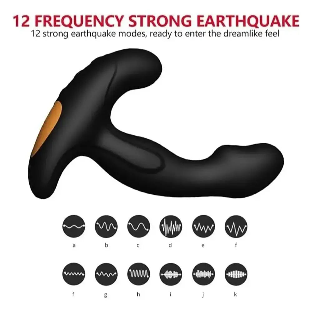9 Frequency Vibrating Anal Plug Male Female Universal Anal Sex Toy