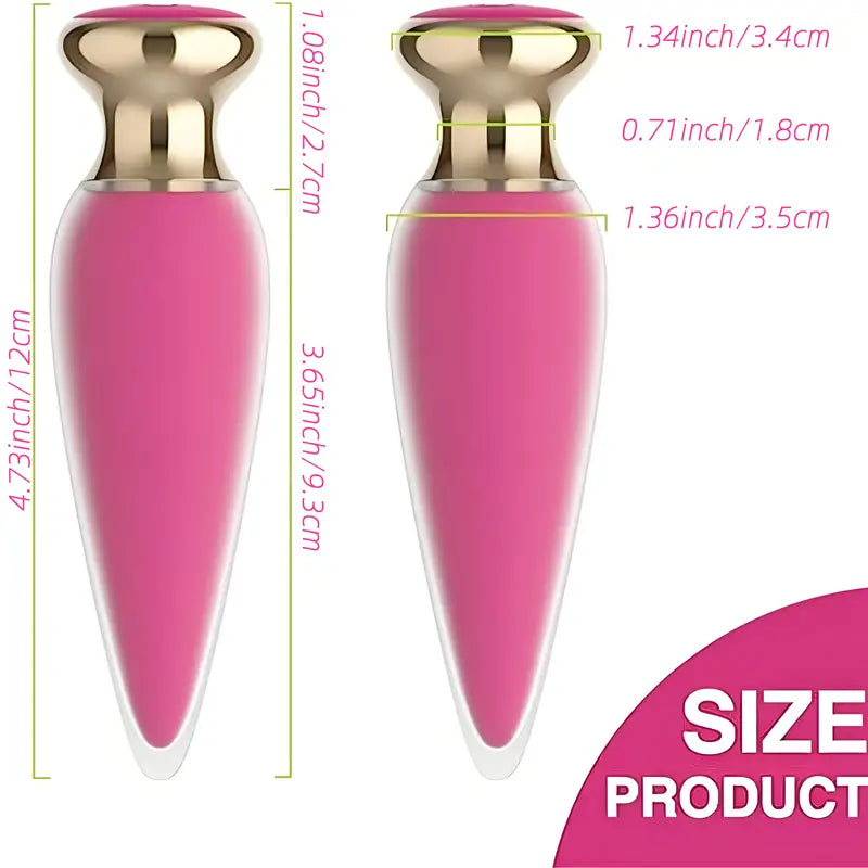 Vibrating Anal Plug Massage Wand Adult Sex Toy Vibrator Stimulator