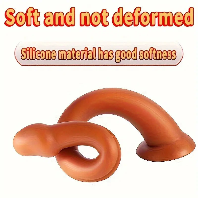 Waterproof Silicone Anal Plug Flexible Prostate Massager For Men