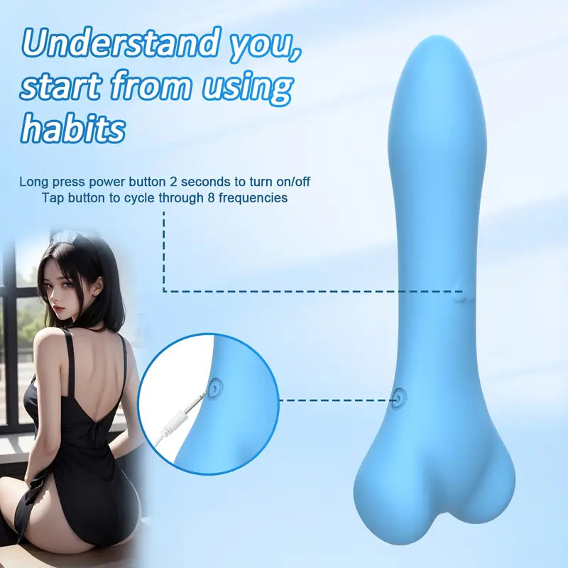 Powerful G-Spot Dildo Vibrator For Deep Insertion 3-Speed 7 Vibration Modes