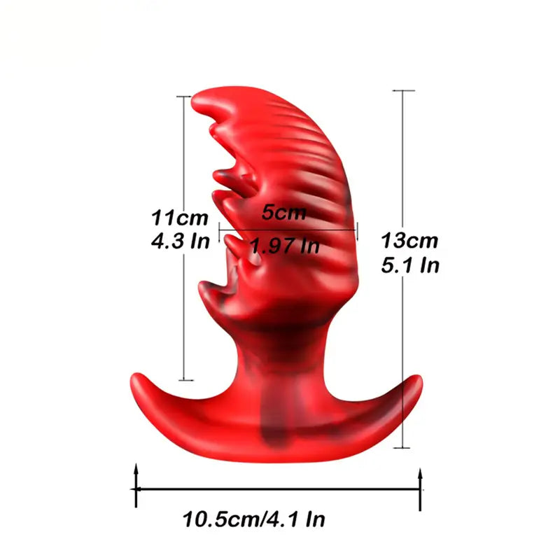 Anal Expander Irregular Claw Butt Plug Anal Massager G Spot Stimulator