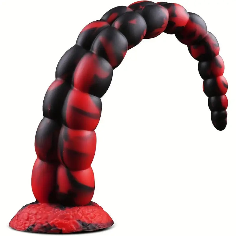 Extra Long Soft Butt Plug Flexible Safe Silicone Anal Butt Dilator