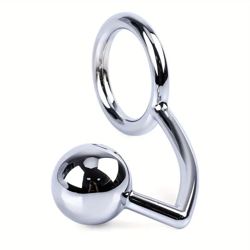 Heavy Duty Stainless Steel Anal Hook Bondage Hook With Ball End For BDSM