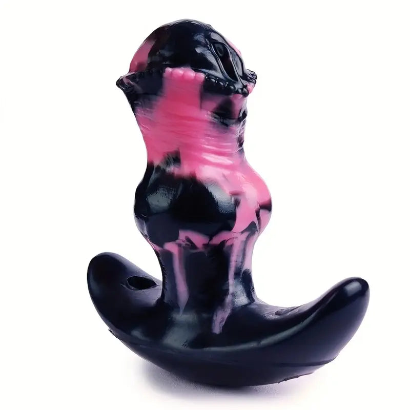 BDSM Horse Feather Silicone Fox Tail Anal Toy Monster Cosplay Butt Plug