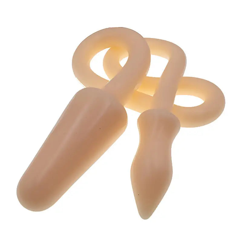 Soft Silicone Double Head Anal Plug Comfortable Ends For Beginners