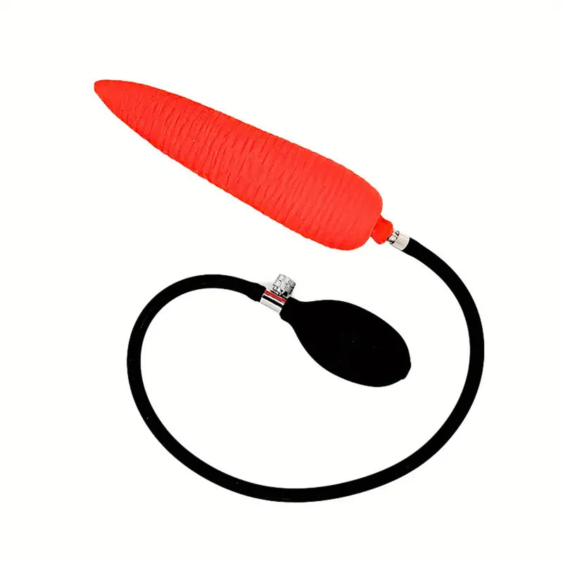 Inflatable Simulated- Carrot Shaped Adult Sex Toy Anal Plug For Anal Sex