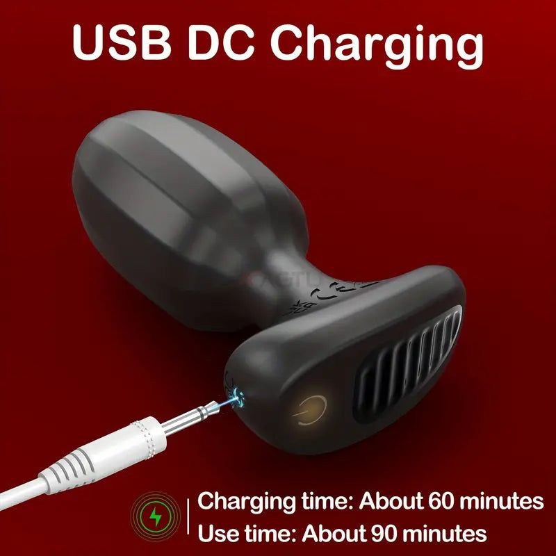 New Design Automatic 9 Frequency Vibrating Anal Plug For Men Women