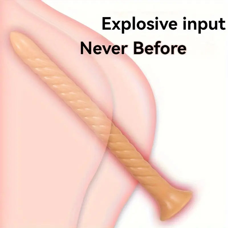 Spiral Twist Soft Butt Plug Suitable For Both Men Women Adult Toy