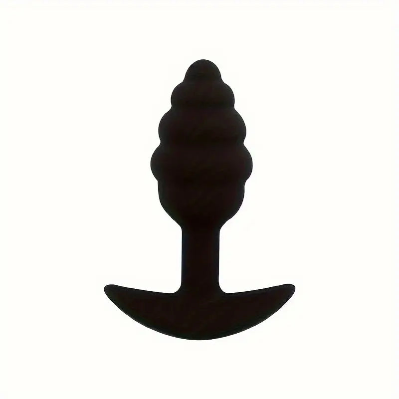 Wear Spiral Silicone Anal Plug Adult Product For Men Women Sex Toy