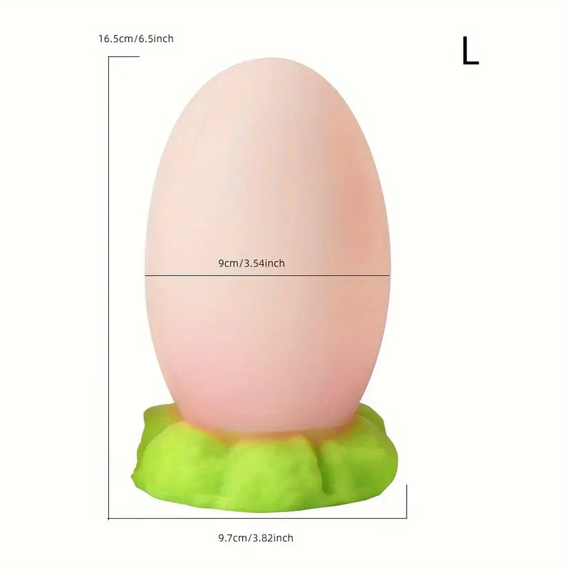 Liquid Silicone Huge Egg Ball Anal Plug Big Butt Plug Anus Expansion