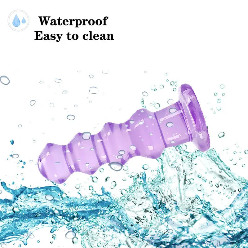 Unisex Spiral Anal Plug Hand Washable Anal Sex Toy For Couples