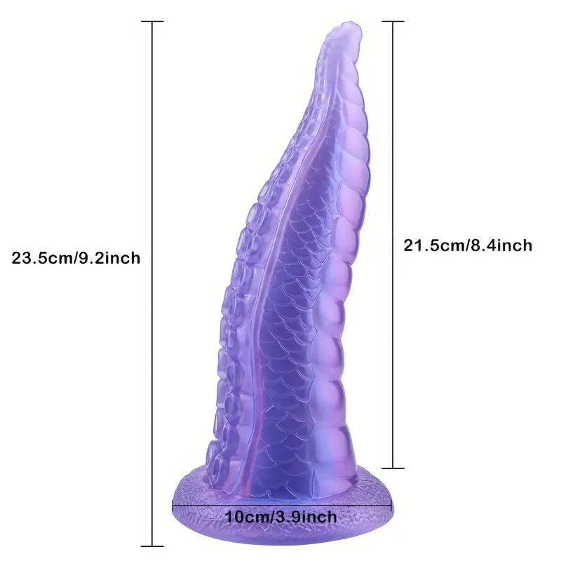 9.2in Silicone Octopus Anal Plug Sex Toy Soft Anal Dildo Sm Toy Butt Plug