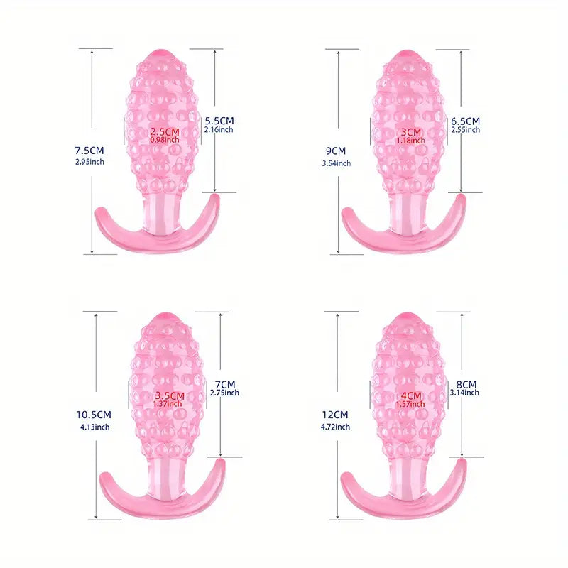 Jackfruit Anal Plug Alternative Stimulation Soft Burr Anal Plug For Outdoor