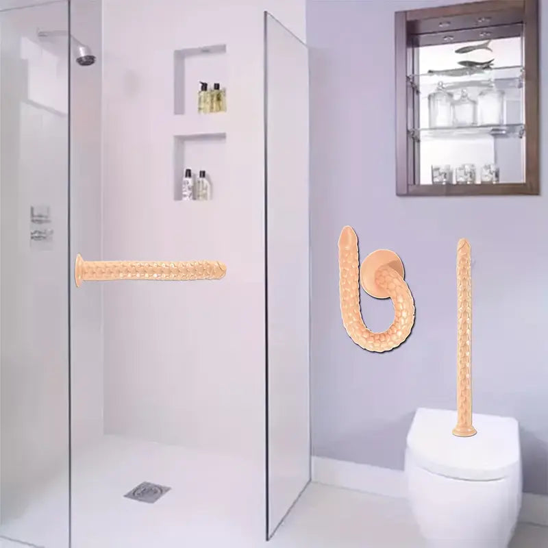 Ultra Long Anal Plug Dildo Vaginal G-spot Anus Dilator Snake Anal Trainer