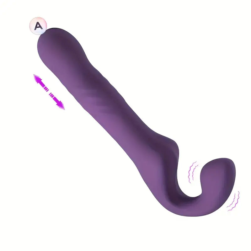 garter belt for men Eden strap on play - Vibrating strap on main image 1