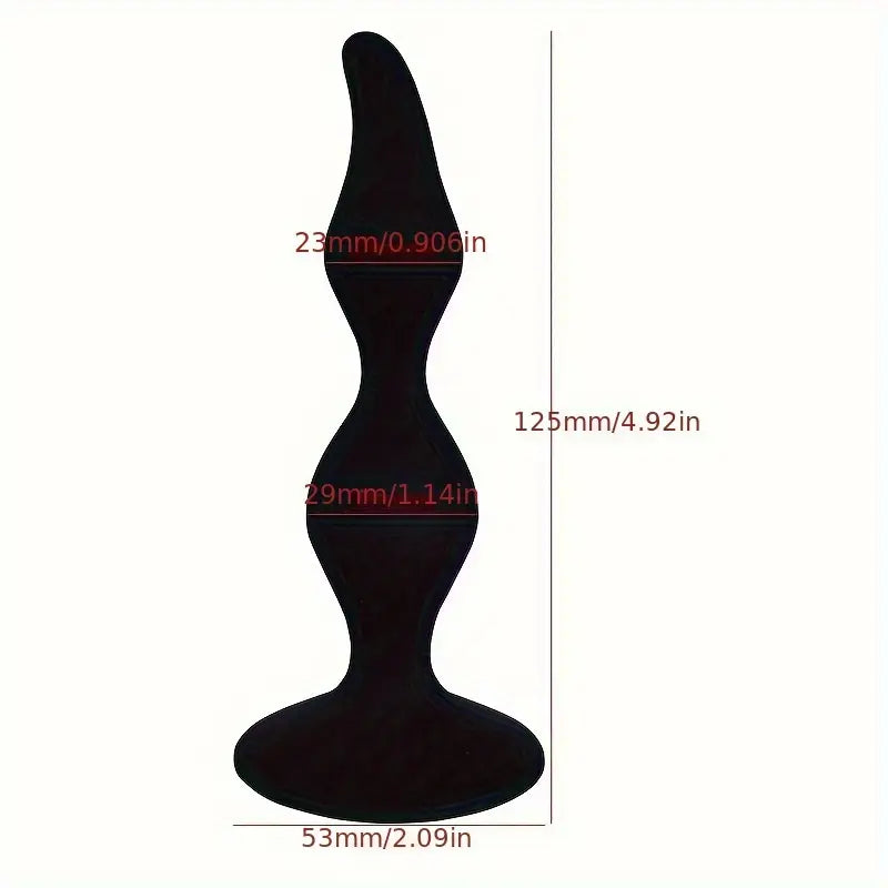 Posterior Suction Cup Anal Plug Couple Sex Toy SM Expansion Anal Dilator