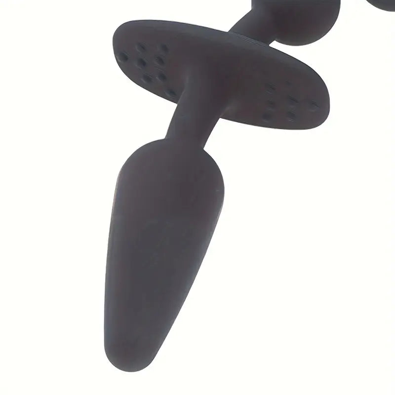 Anal Beads Play Silicone Butt Plug Safe Pull Ring SM Fetish Anal Plug