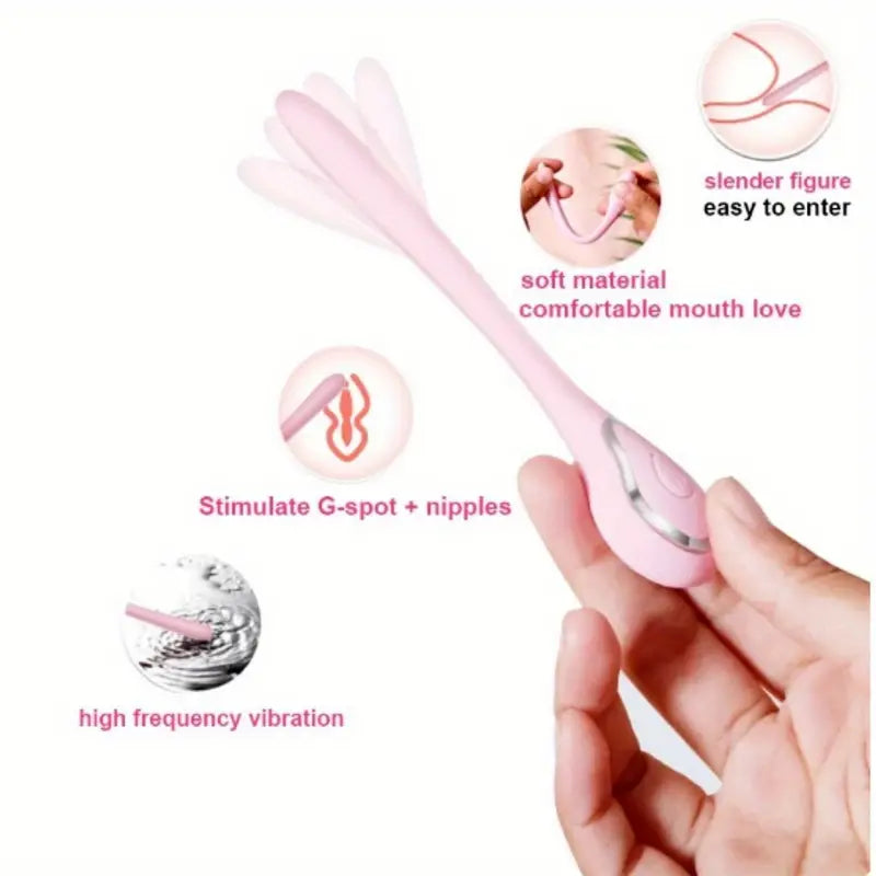 Women Orgasm Vibrator Clit G-Spot Dildo Massager Butt Plug