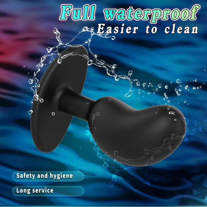 Ergonomic Silicone Anal Plug G-Spot Stimulator Prostate Massager For Men