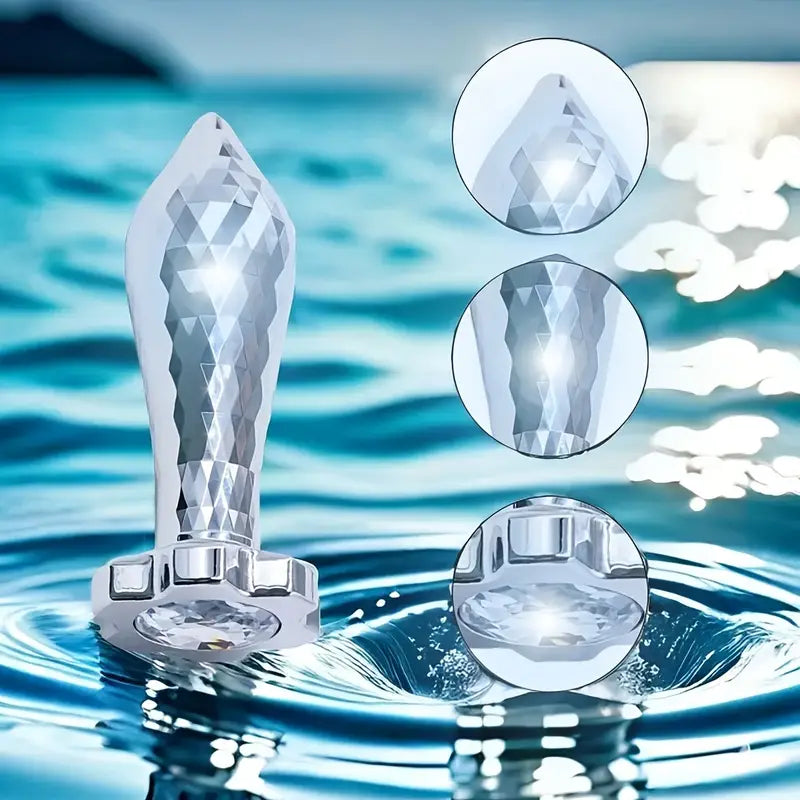 3PCS Durable Metal Butt Plugs Set Male Anal Toys For Anal Training