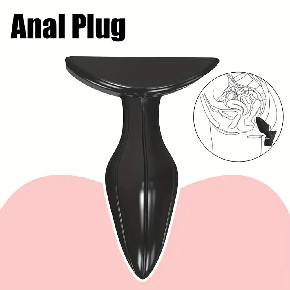 3-Piece Anal Plug Set Adult Sex Toys For Men Women For Oral Sex