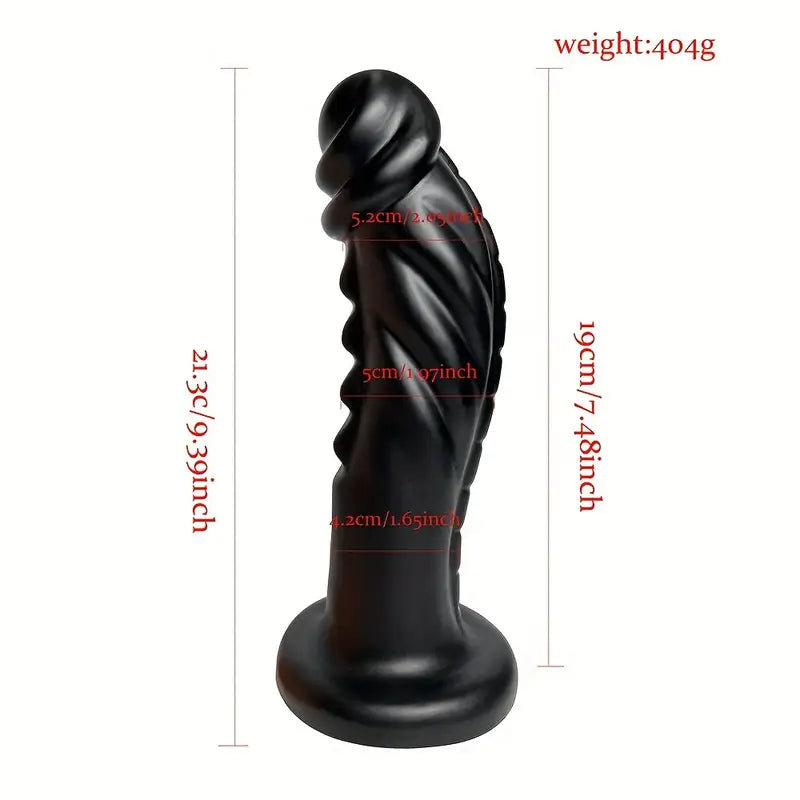 PVC Anal Plug Expander Non-Spermicidal Adult Erotic Toy For Posterior