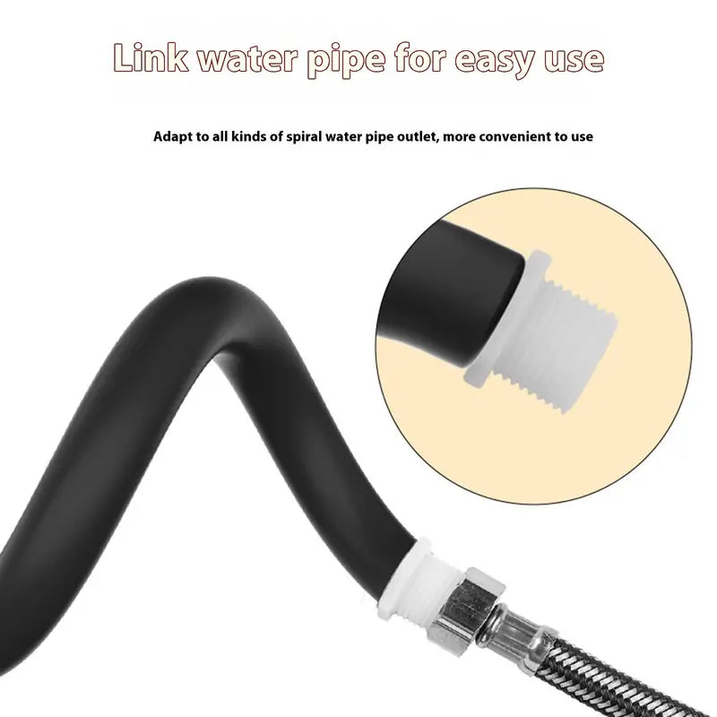 Shower Enema Nozzle Butt Plug Reusable Anal Douche For Men Anal Cleaner