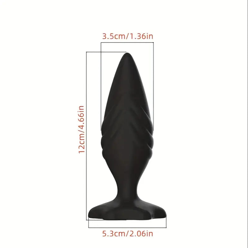Silicone Beads Anal Plug Ass Plug Training Set With Petal Shaped Base