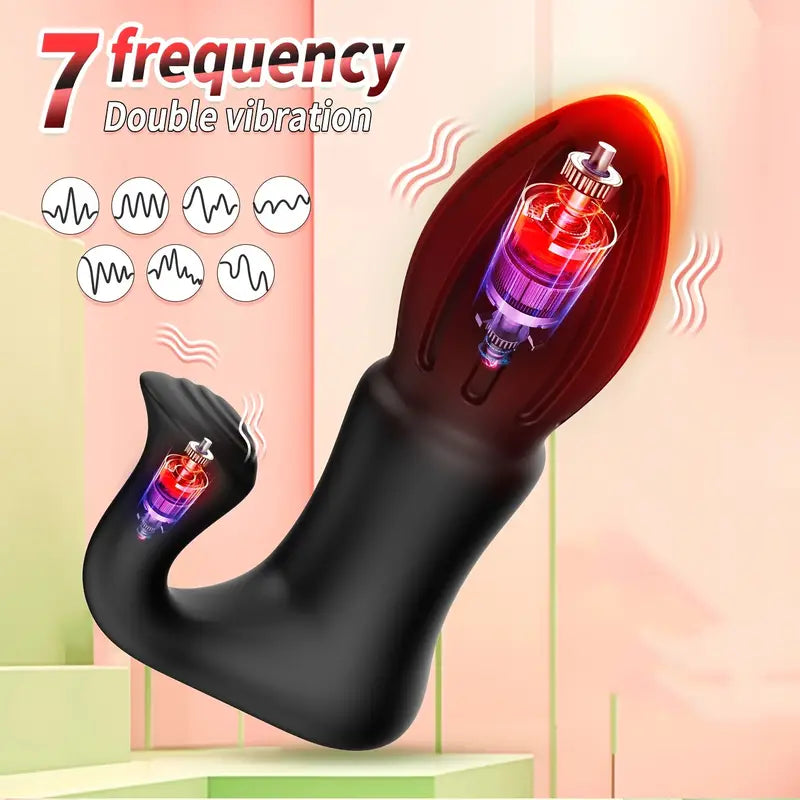 Rocket Prostate Massager G-Spot Toy Women Plug Vibrating Butt Plug