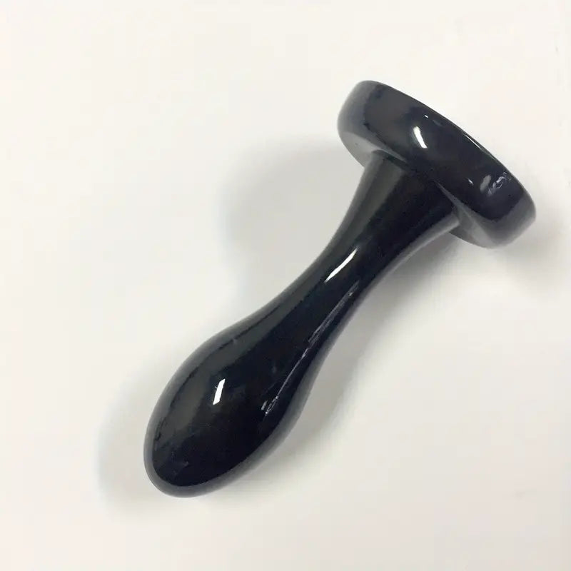 Black Ana Small Sex Toy Butt Plug For Women Men Couple BDSM Sex Using