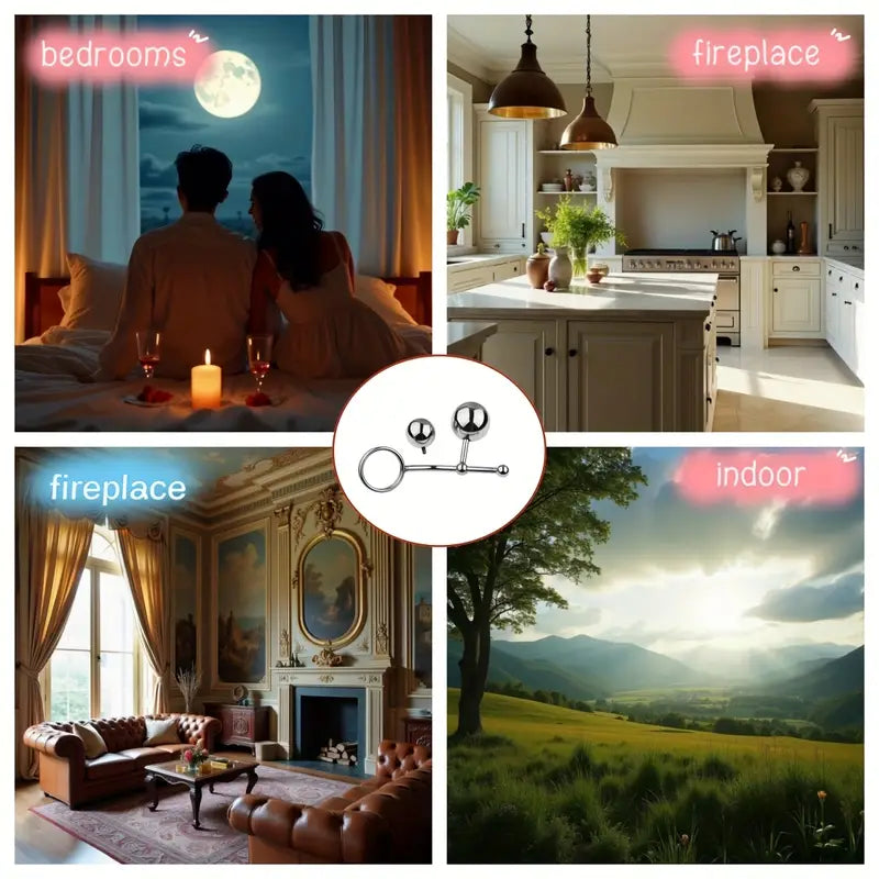 Metal Replaceable Removable Anal Plug Kit Slider Removable Anal Plug