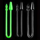 35.43inch Extra Long Transparent Dual-Ended Dragon Anal Plugs For Men