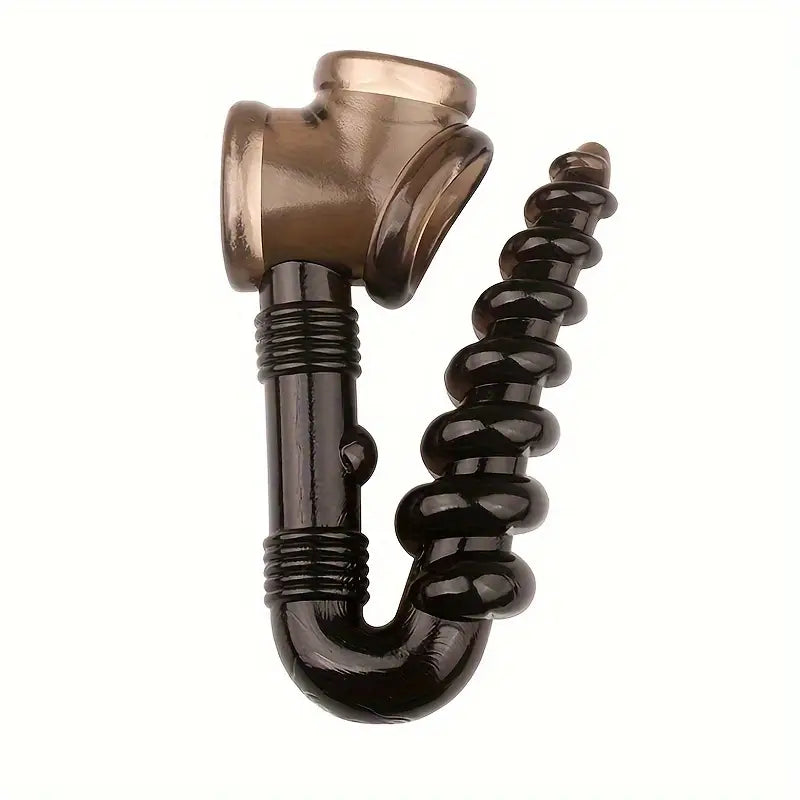 Spiral Drill Anal Pulling Beads Plug Male Sex Toy For Flirting Use